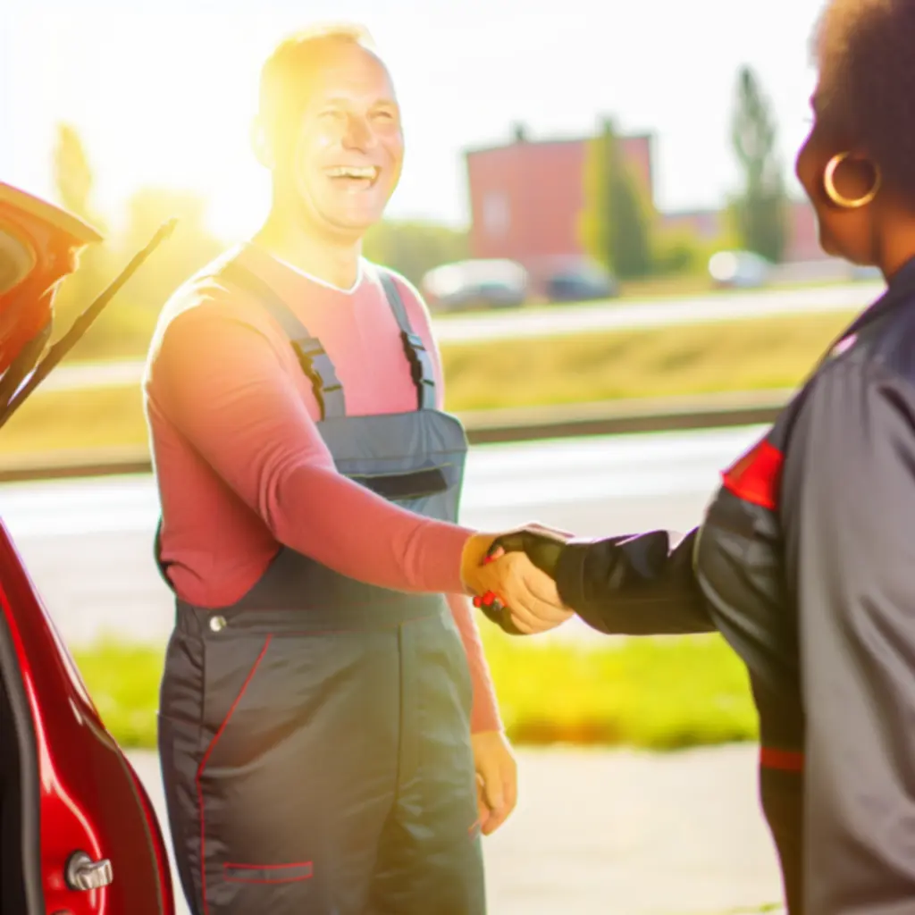 Kierowca, który skorzystał z usług PomoCodex